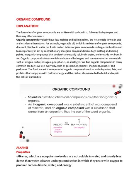 Organic Compounds Ppt Explanationszxczx Download Free Pdf Alkane