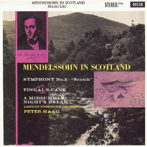 Cdjapan Mendelssohn Symphony No Scottish Fingal S Cave A