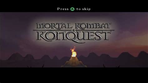 Mortal Kombat Armageddon Konquest Mode Part 1 Botan Jungle Youtube