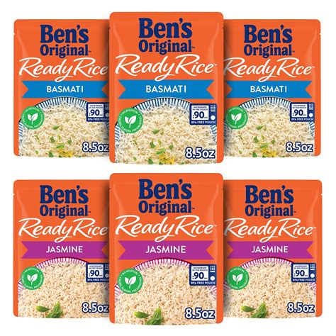 Snapklik BENS ORIGINAL Ready Rice Basmati And Jasmine Rice