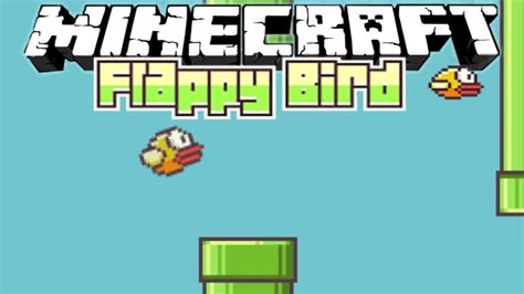 Minecraft Flappy Birds Minigame Just Like The Real Thing Youtube