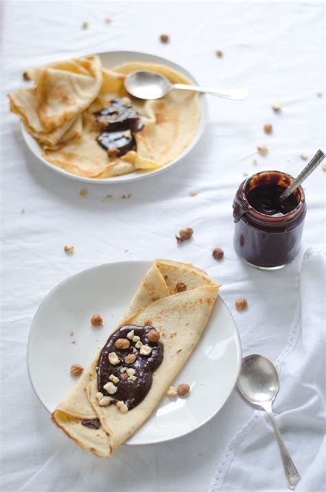 Crepes De Espelta E Leite De Am Ndoa Pasta De Avel E Cacau Coco