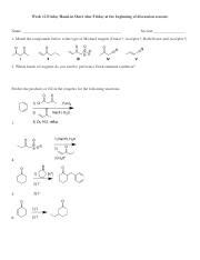 Organic Chemistry Michael Reagents Stork Enamine Synthesis Course Hero