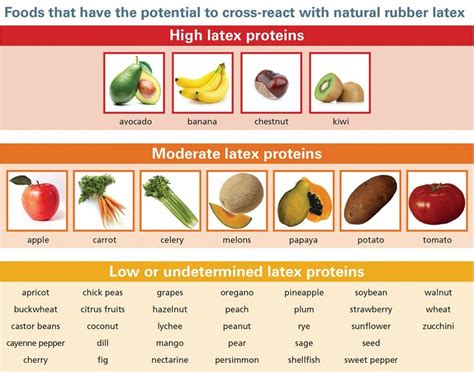 latex-cross-reactive-foods Latex Allergy Foods, Chia, Sage Seeds, Foods To Avoid, Food Shows ...