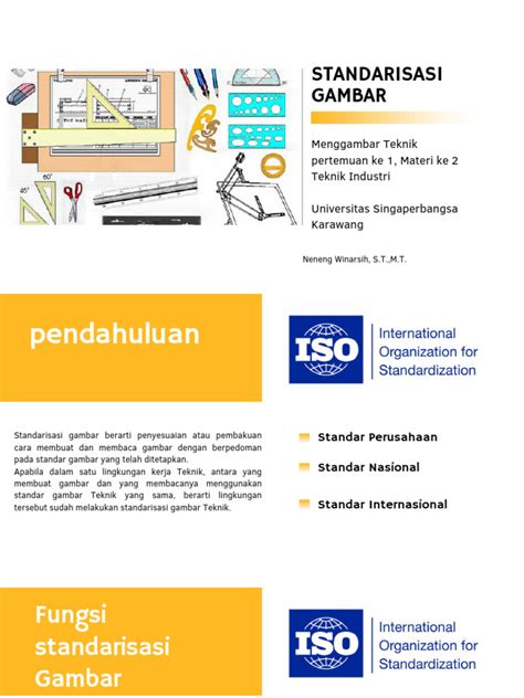 2 Standarisasi Gambar Pdf