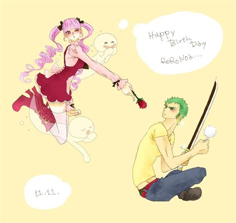 Pirate Hunter Roronoa Zoro Gnost Princess Perona One Piece One Piece