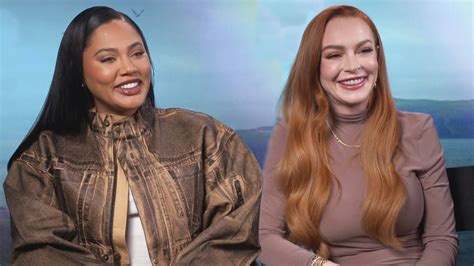 Lindsay Lohan And Ayesha Curry Explain Their Mom Bond Exclusive