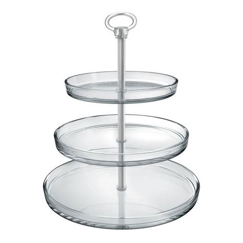 Coffret Serviteur 3 Etages Transparent Table Passion La Redoute