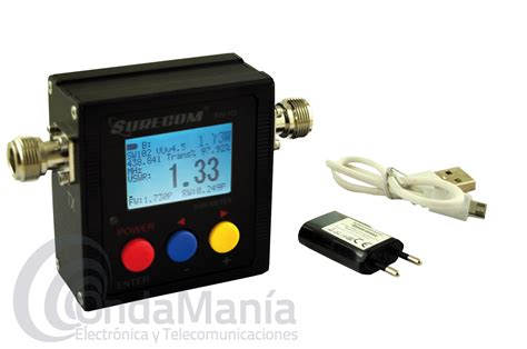 SURECOM SW 102 MEDIDOR DIGITAL DE ROE ESTACIONARIAS POTENCIA Y