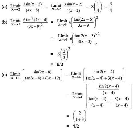 Limit Fungsi Trigonometri Materi Lengkap Matematika