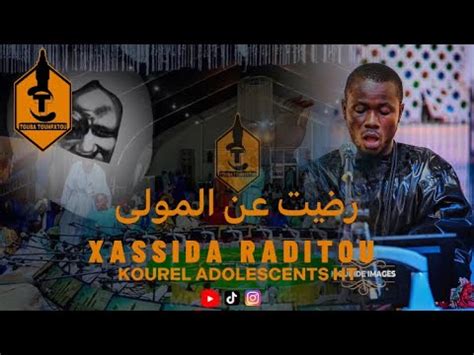 Xassida Raditou Serigne Abdou Khadre S Ye Kourel Adolescent Hizbou