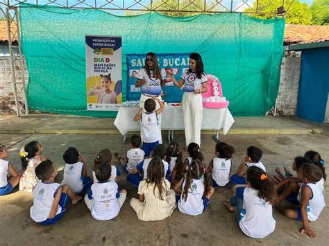 Sa De De Picos Realiza Dia D Da Sa De Bucal Para Alunos Da Escola S O