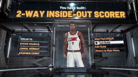 Way Inside Out Scorer Build Is Extremely Rare Dominant Nba K