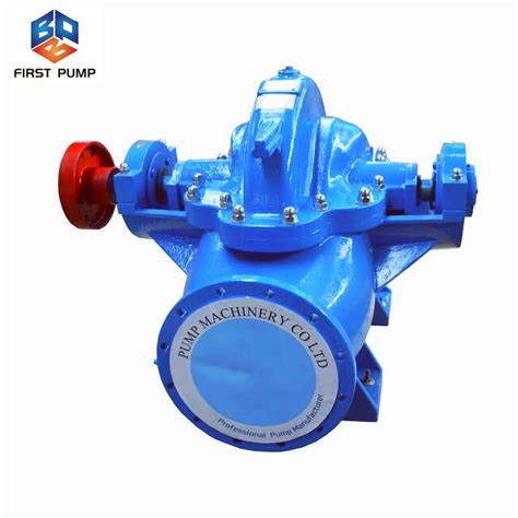 Horizontal Large Flow Inch Irrigation Split Casing Double Suction