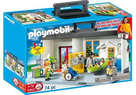 Playmobil Set Take Along Hospital Klickypedia