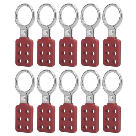 ROM Moraillon De Verrouillage 10Pcs Lockout Hasp Kit Outil De Sécurité