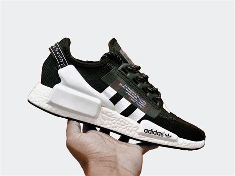 Buy Adidas Nmd R V Sneakers Core Black Cloud White Price In