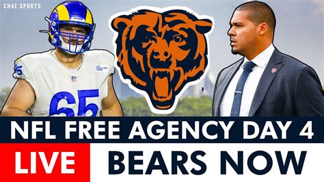 Chicago Bears 2024 NFL Free Agency Tracker LIVE Day 4 Coleman