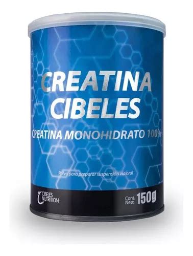 Creatina Cibeles Creapure® 150g Músculo And Potencia 100 Sabor Sin