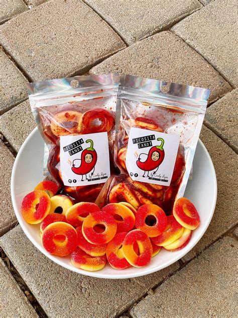 Spicy Peach Rings Etsy