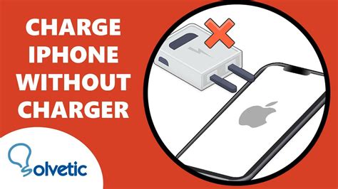 How To Charge Iphone Without Charger Youtube