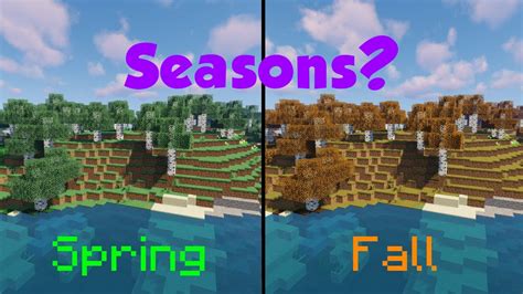 Seasons In Minecraft Serene Seasons Mod Youtube