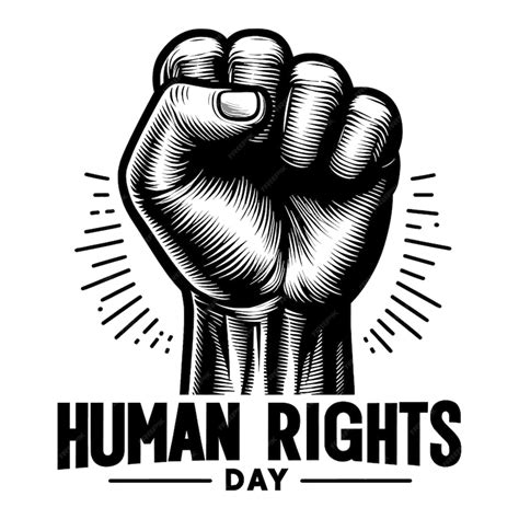 Premium Vector Human Rights Day 10th December Tshirt Design Amp