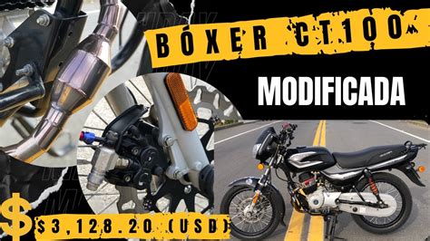 Boxer CT 100 Totalmente Modificada 3 128 20 USD YouTube