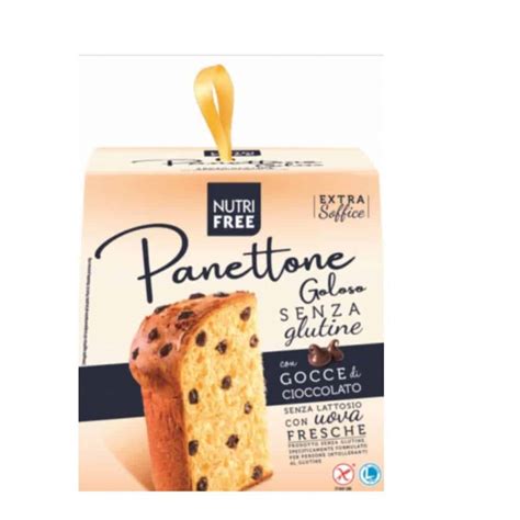 Nutrifree Panettone Con Gocce Di Cioccolato 600g Shop Glutenfree