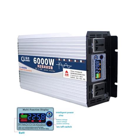 Pure Sine Wave Inverter3000w 4000w 5000w 6000w 7000w 8000w Power