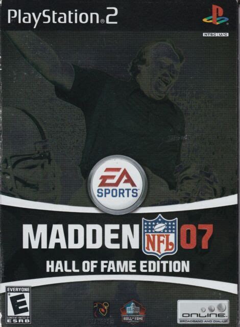 Madden Nfl 07 Hall Of Fame Edition Sony Playstation 2 2 Disc 2006