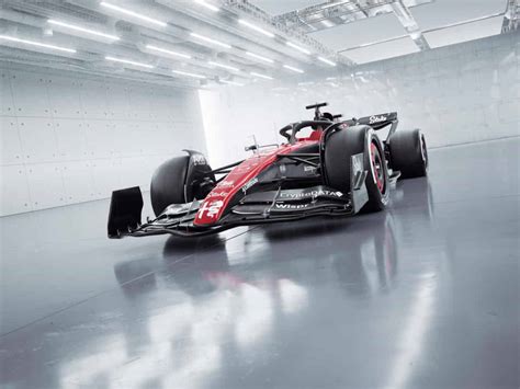 Alfa Romeo F Team Stake Unveils The C New Livery Designed By Alfa