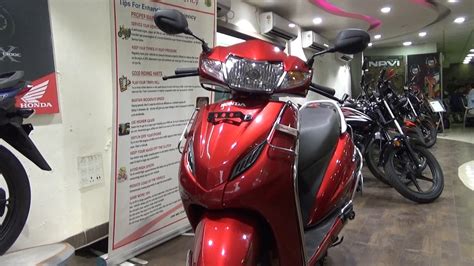 New Bsiv Honda Activa G Color Imperial Red Metallic Walk Around Video