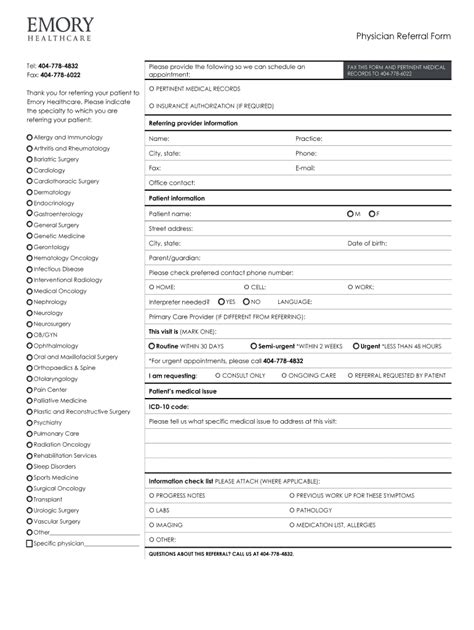 Physician Referral Form Template Complete With Ease Airslate Signnow