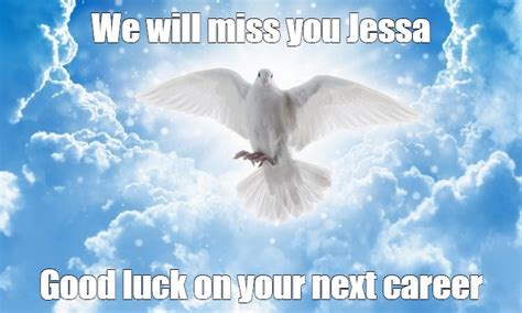 Create meme "Jesus in the sky, dear God in heaven photo, white doves in ...