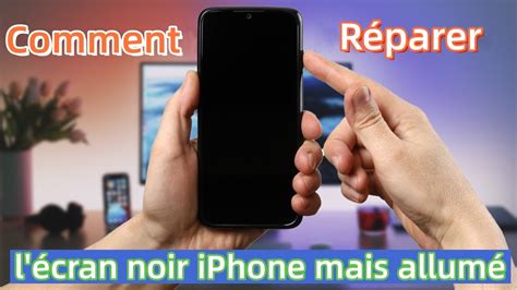 En un clic Réparer iPhone avec l écran noir mais allumé YouTube