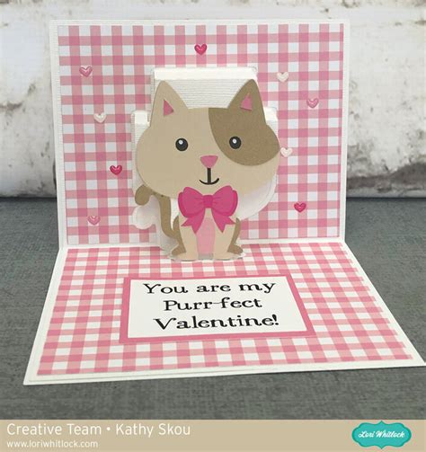 Pop Up Cat Card Tutorial Project Idea