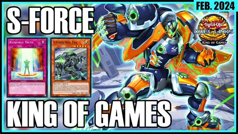 S Force To King Of Games Yu Gi Oh Duel Links Kog Climb Feb