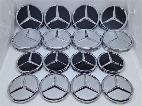 Ковпачки/заглушки Mercedes-Benz/Колпачки Мерседес на литі диски: 100 ...