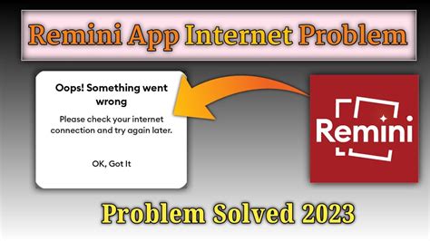 Remini Please Check Your Internet Connection How To Fix Remini Opps