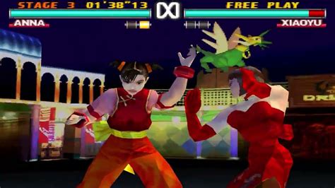 Tekken 3 Anna Williams Arcade Mode Story Mode Using Only Grapples