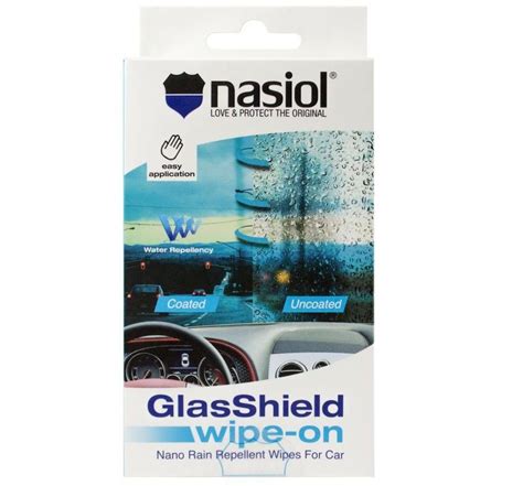 Len O Repelente Glasshield Wipe On Nasiol