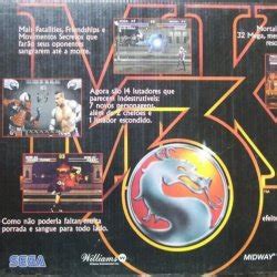 Mega Drive Iii Mortal Kombat Vgdb V Deo Game Data Base