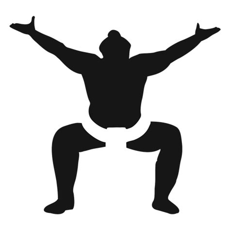 Sumo Fighter Pose Transparent Png And Svg Vector File