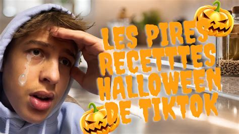 Les Pires Recettes Halloween De Tiktok Cest Désastreux Youtube