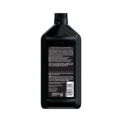 Castrol Transmax Cvt Automatic Transmission Fluid Quart