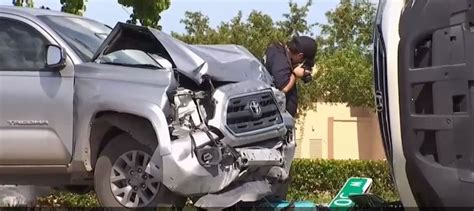 Varias Persona Heridas Tras Dramático Accidente En Hialeah