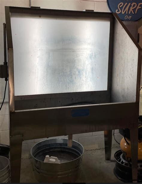 CCI E44SL Stainless Steel Backlit Washout Booth DigitSmith