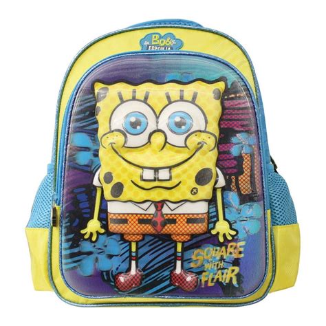 Mochila ATM Bob Esponja para Kinder Bodega Aurrera en línea