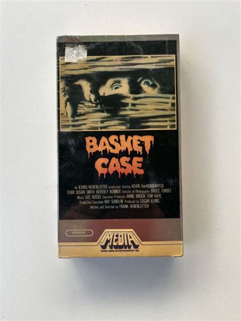 Videocollector On Twitter Basket Case Rare Cult Horror Vhs Movie Tape